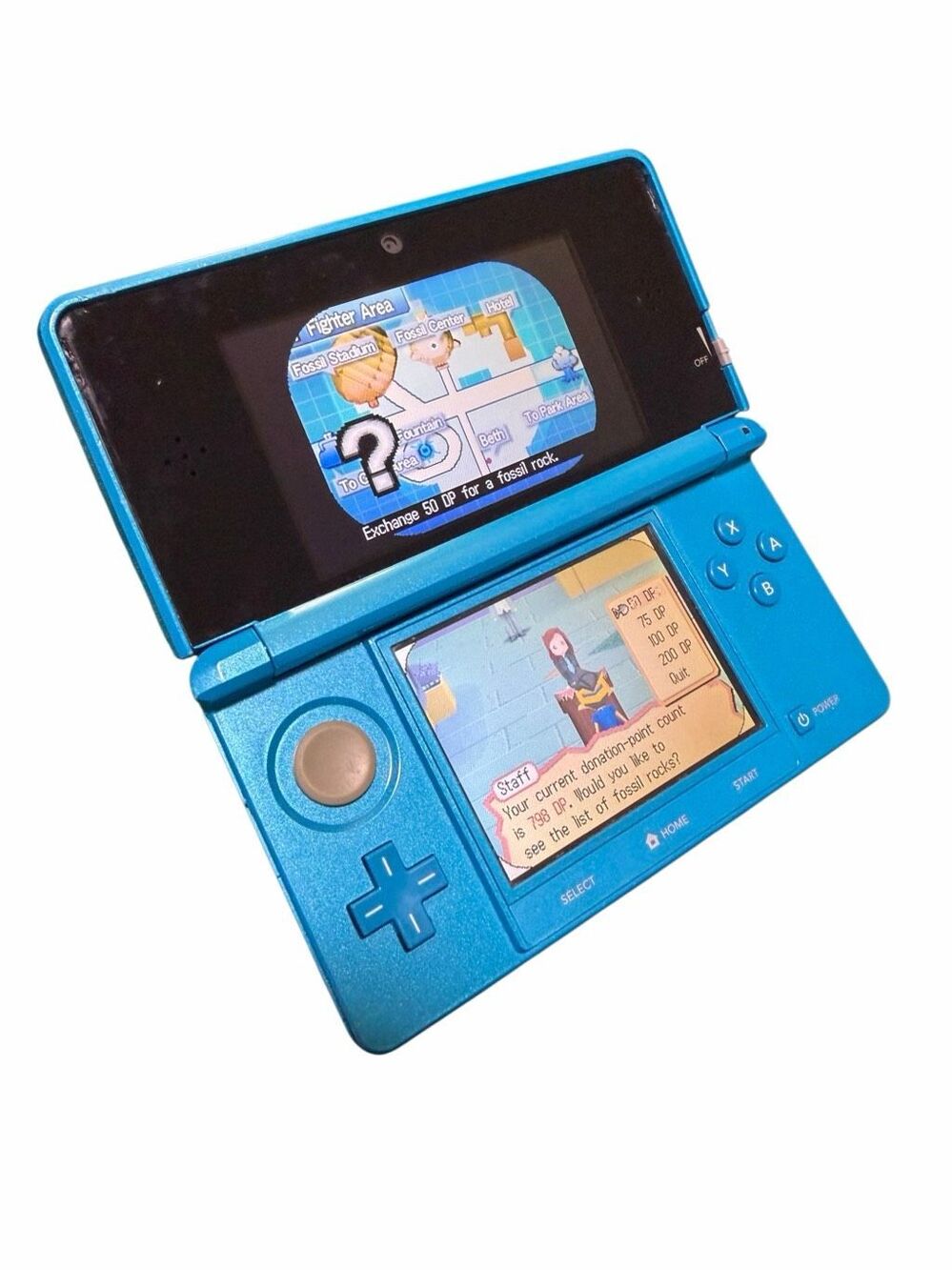 Blue Nintendo 3DS Console